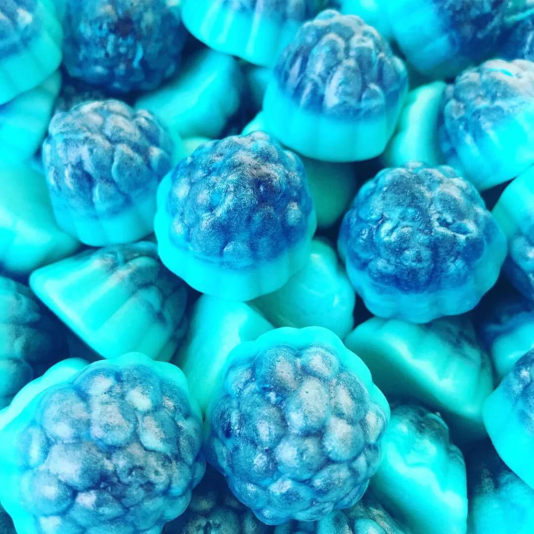Framboise Bleues Acidulés 100g